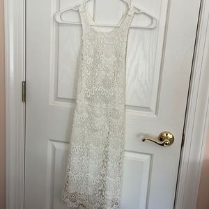 Hollister white dress